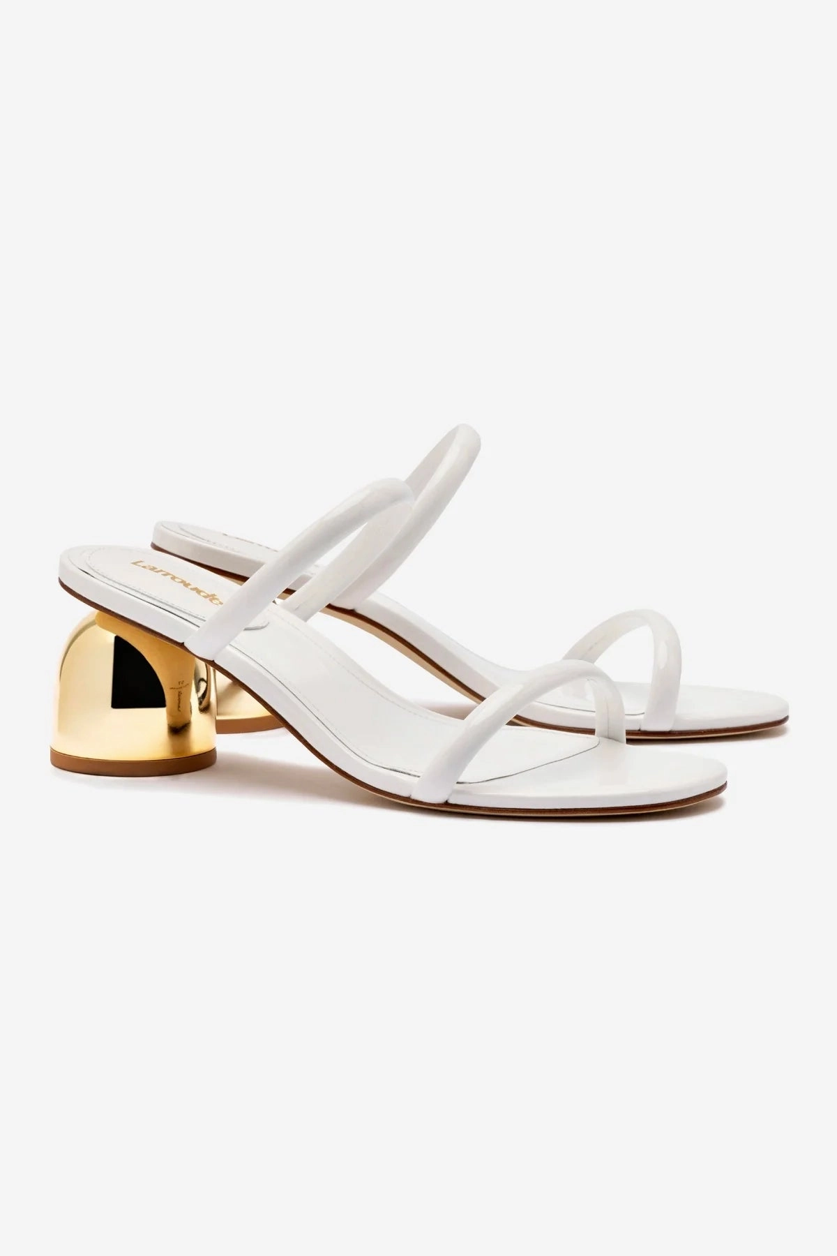 Cypher Rubik Climbing Shoes Dew Drop Mule In White Patent Leather