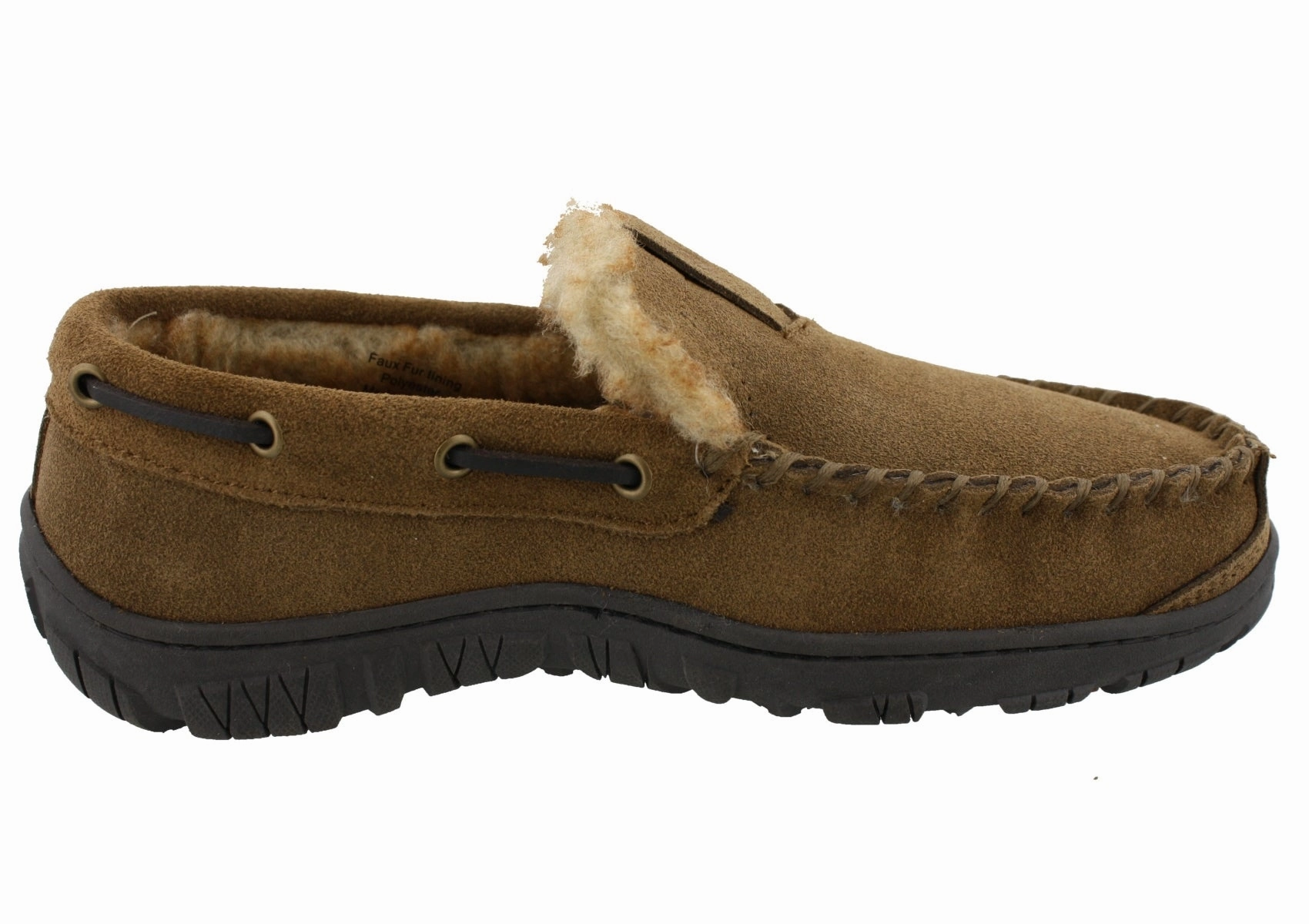 Clarks Men Warm Cozy Easy On Slip On Moccasin Slippers Warren Perry The Platypus Slippers