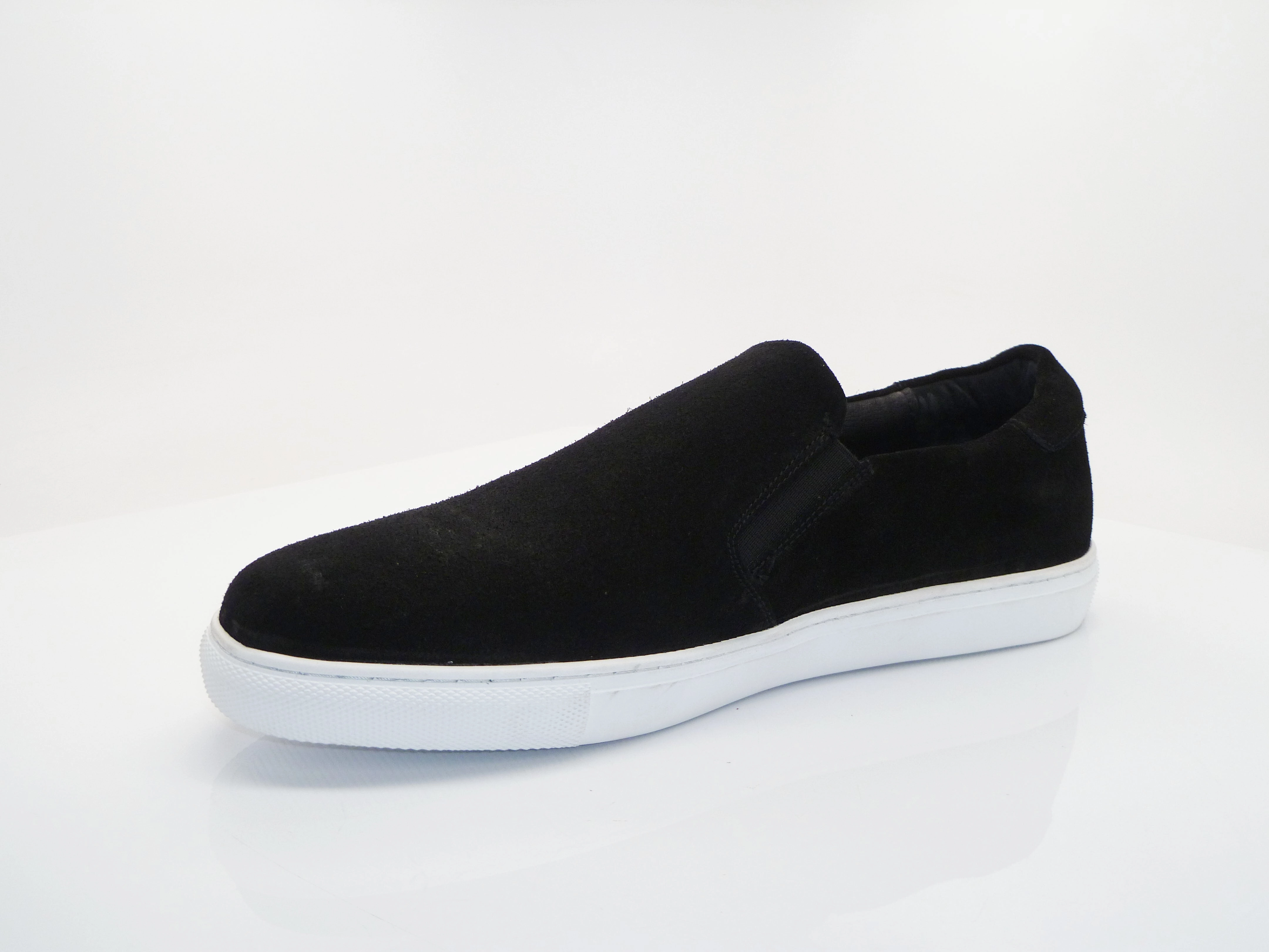Slip Ons Slip Ons Slip-on Carrucci by Maurice Suede Slip-On Sneaker Black