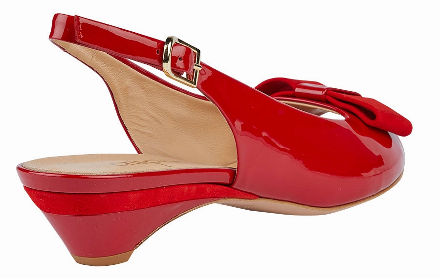 Mdf Tulip Red Aston Grey Collection Dress Shoes