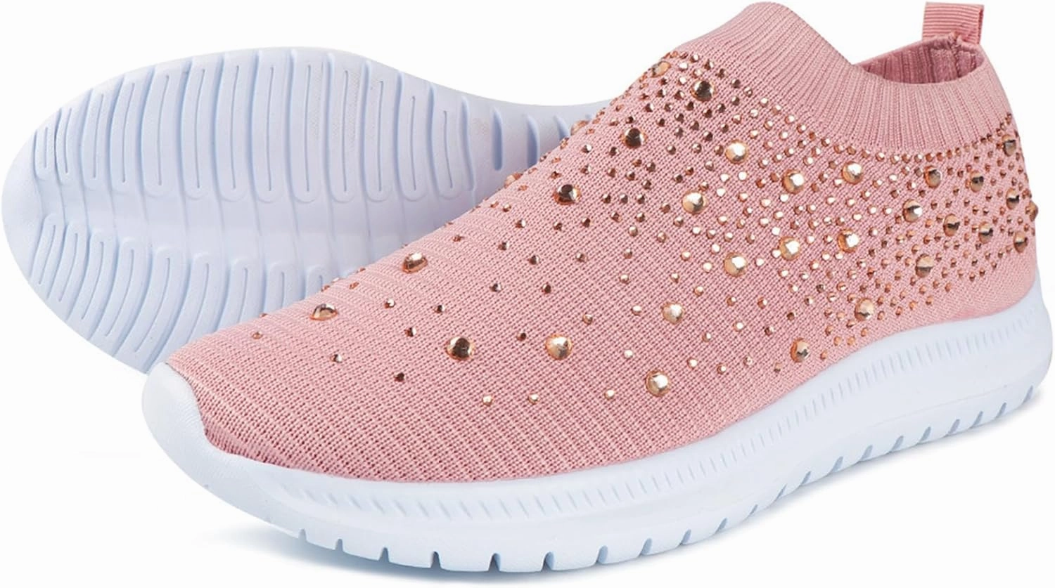 Lausiuoe Running Shoes For Women Arch Support Lightweight Tennis Shoes Non Slip Gym Workout Breathable Walking Sneakers Superstar Sneakers