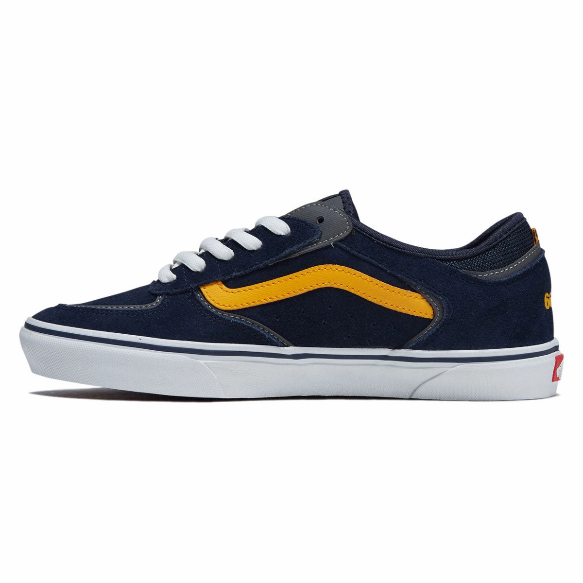 Chief Skate Shoes Vans Skate Rowley Shoes - Navy/Yellow