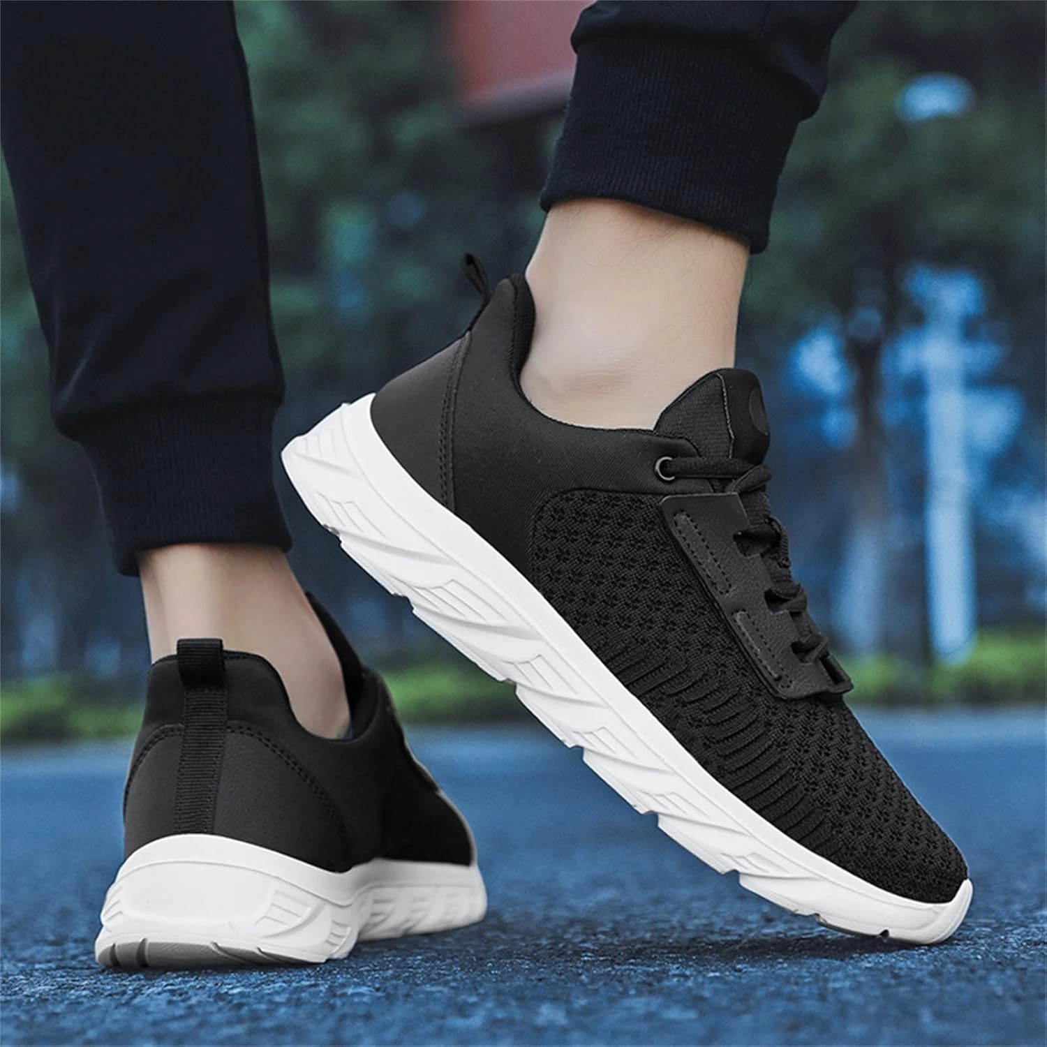 Dance Sneakers Men's Sneakers Men's Fashion Sneakers Slip on Shoe for Men Tennis Shoe for Men Sport Athletic Gym Sneaker