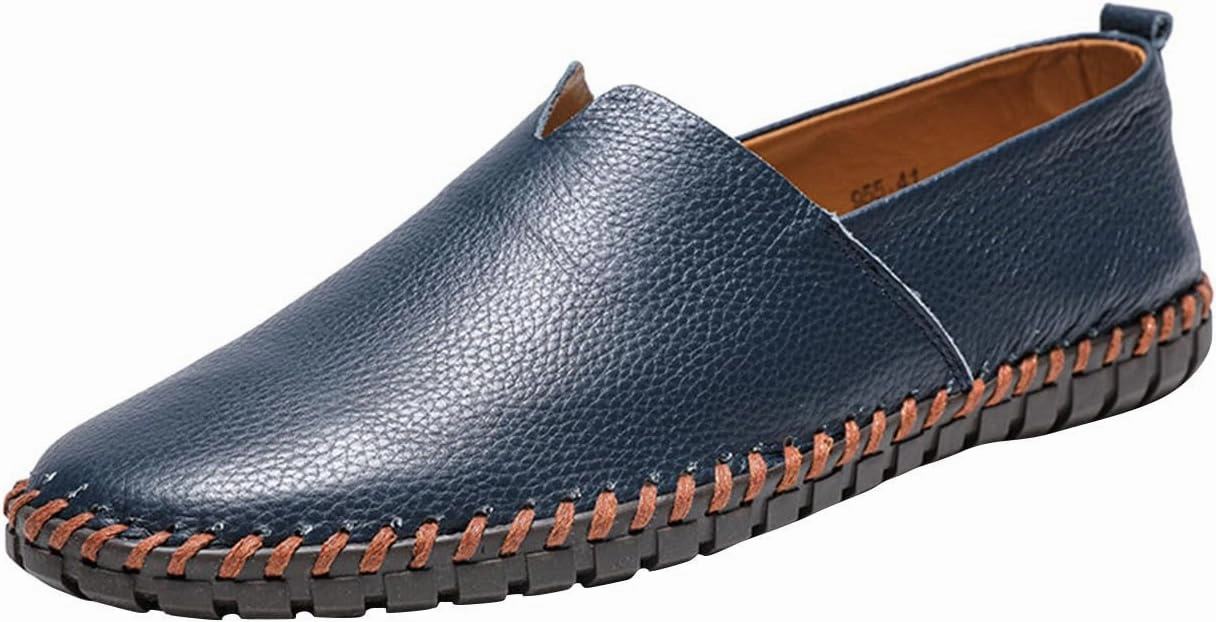 Mens Driving Loafers Casual Shoes Slip On Lightweight Breathable Shoe Lightweight Hiking Workout Footwear Dressy Outfits Sneakers Airforce