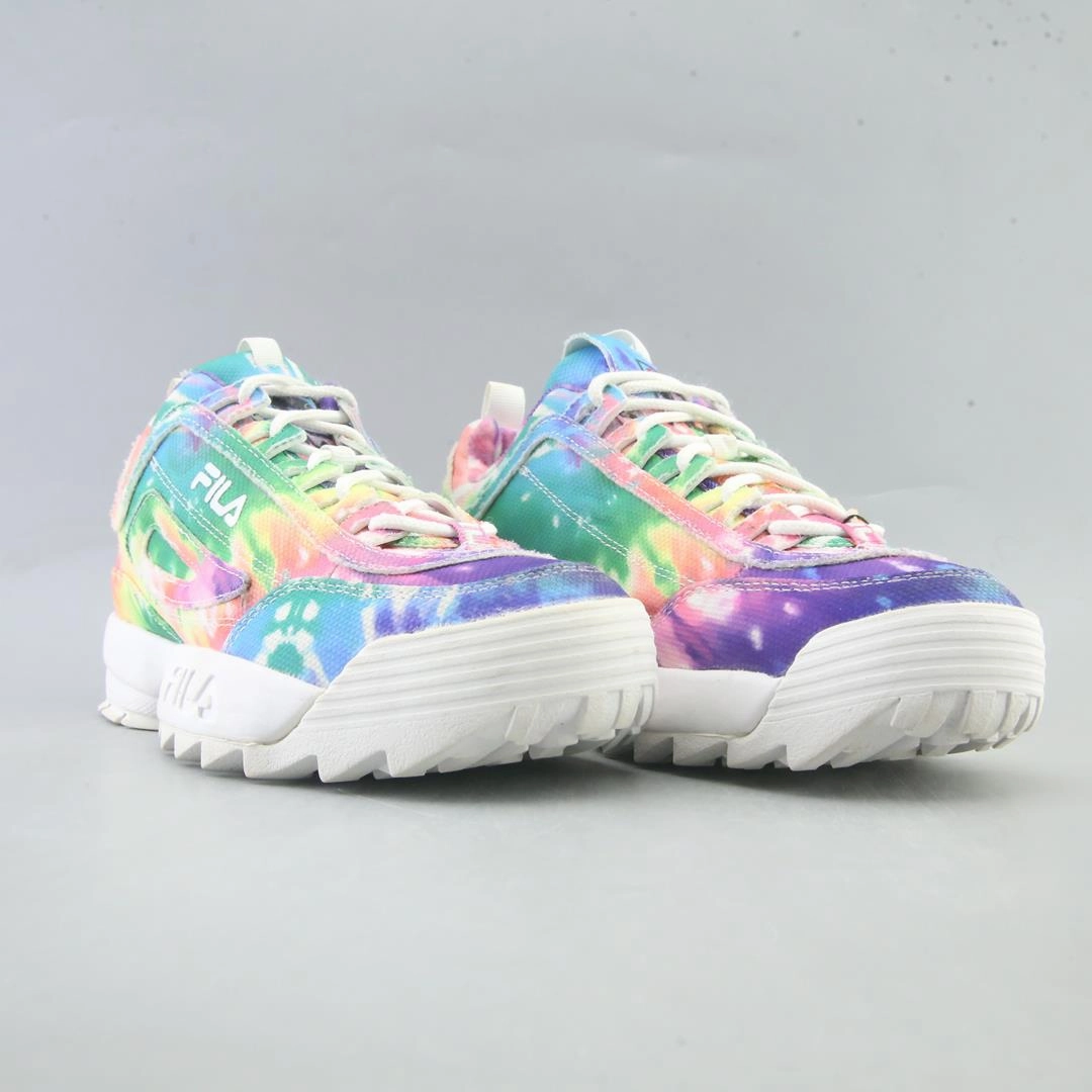 Sparkly Wedding Sneakers FILA DISRUPTOR 2