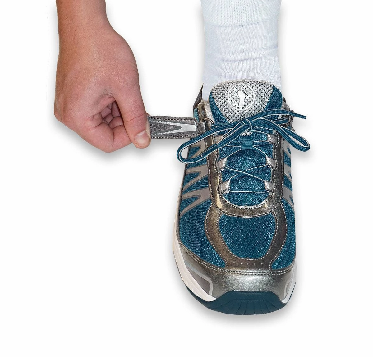 Sprint - Blue, Tie-Less & Heel Strap Biion Oxfords