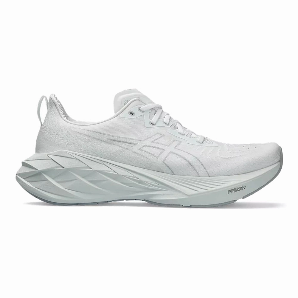 Asics Versablast Shoes Men's Asics Novablast 4, White/Pale Mint, 9.5 D Medium