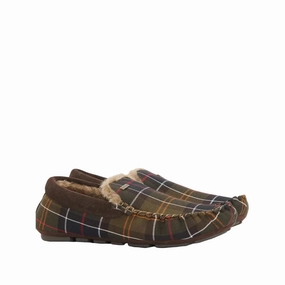 Golf Slides Barbour Mens Slipper Monty Classic Tartan