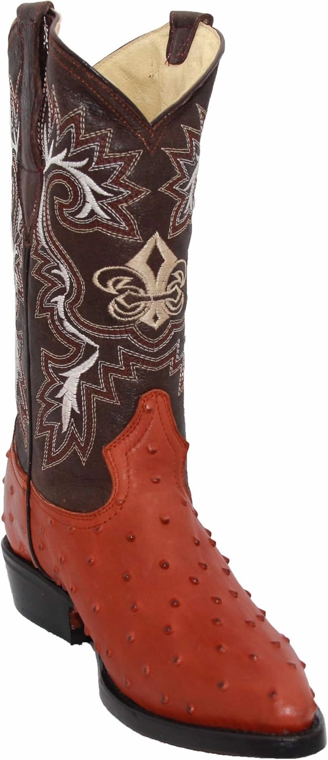 Ankle Boots To Wear With Skinny Jeans Western Shops Mens Leather Ostrich Quill Print Western Cowboy Boots