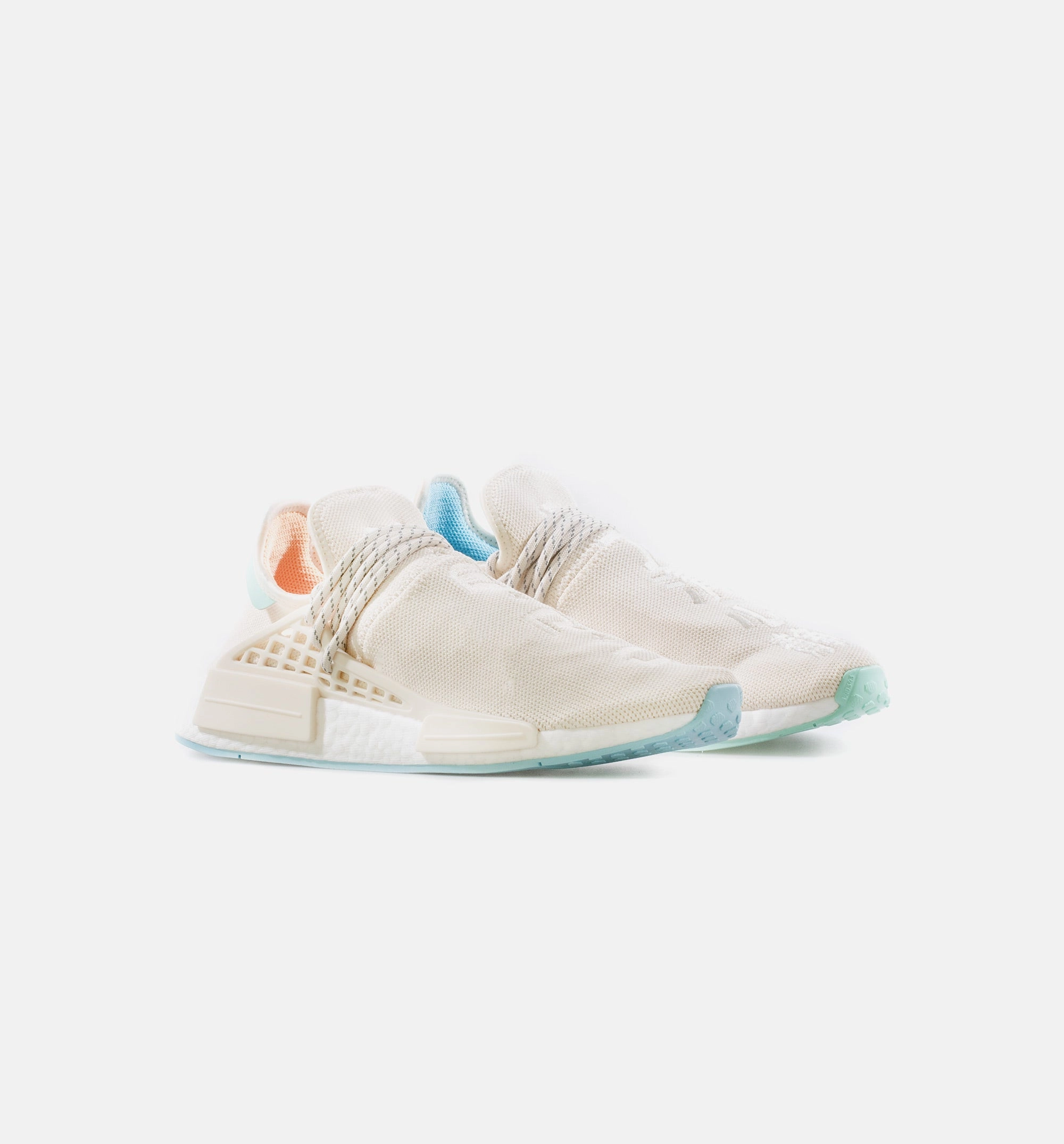 PW HU NMD N.E.R.D Mens Lifestyle Shoe - Chalk White/Glow Orange Lone Peak Trail Shoes
