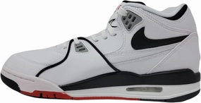 Nike Air Flight 89 Men's Basketball Shoes, White/Black-Lt Smokey Grey, 8 M US Nike Air Shoes For Running