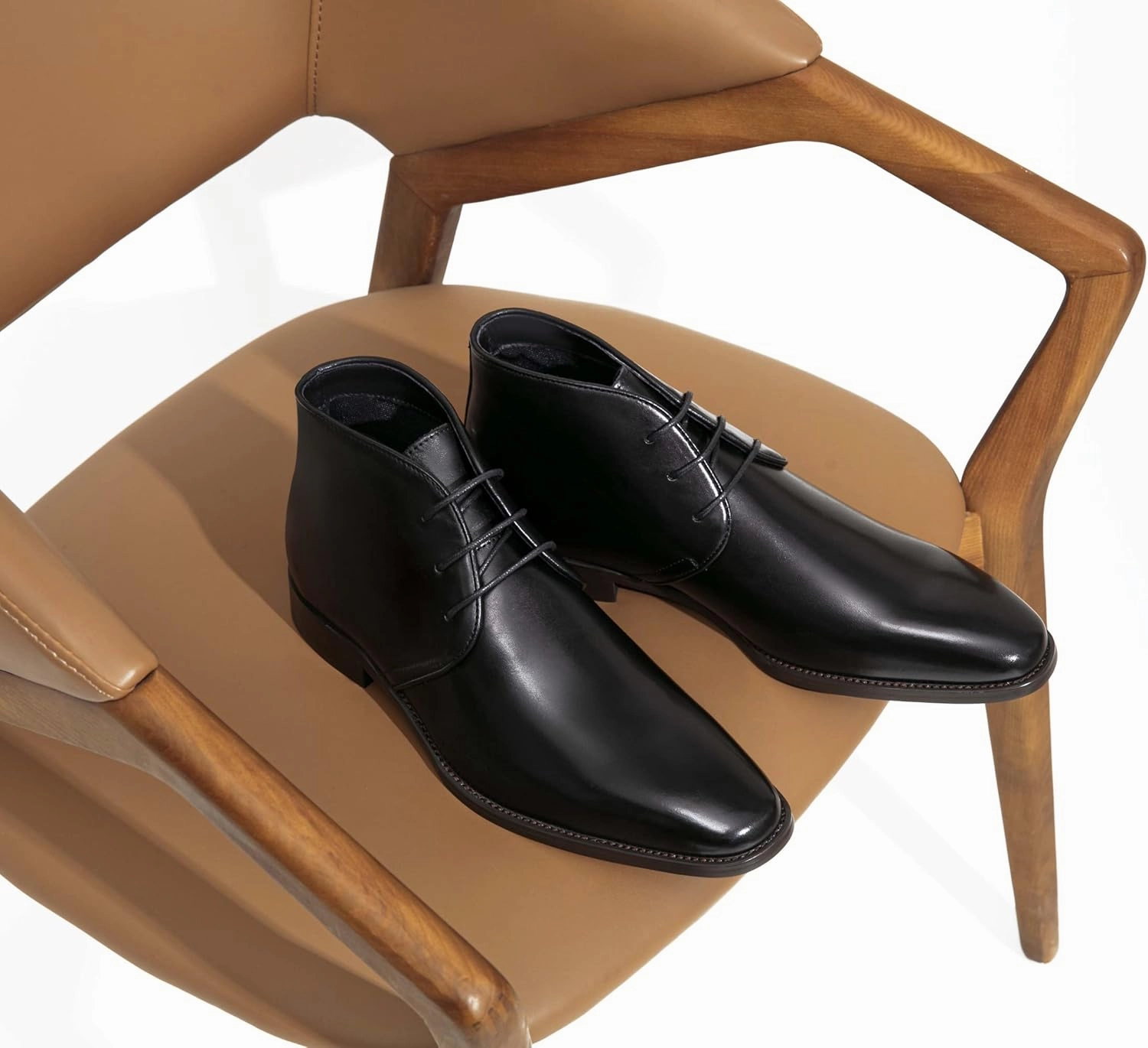 Boots Of The Crusader Oblivion Jousen Leather Boots for Men Dress Classic Mens Boots Polish Retro Ankle Chukka Boots Mens