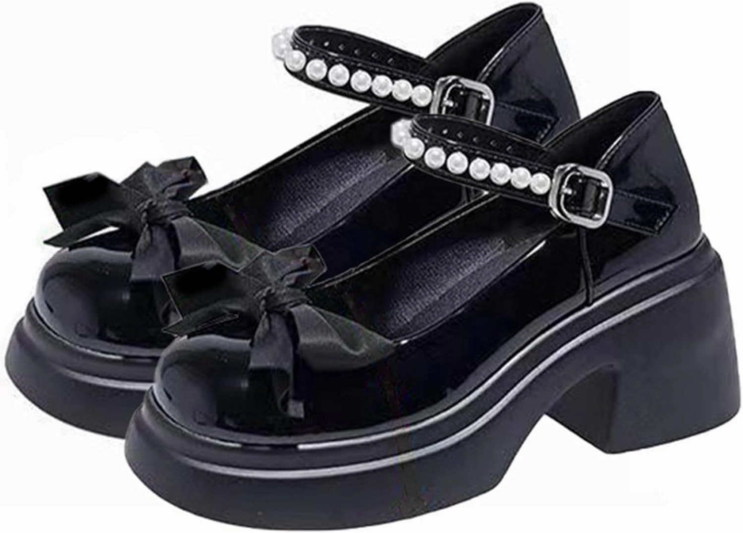 Rain Boots For Dogs Cute Sweet Mary Jane Shoes Chunky Low Heel Lolita Wedges T-Straps Oxfords Gothic Punk Platform Round Toe Dress Shoes