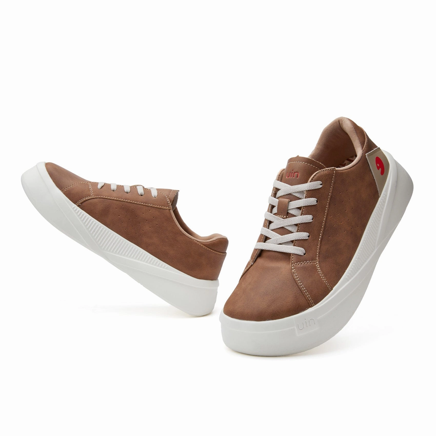 Vegan High Top Skate Shoes Dark Truffle Victoria I Men