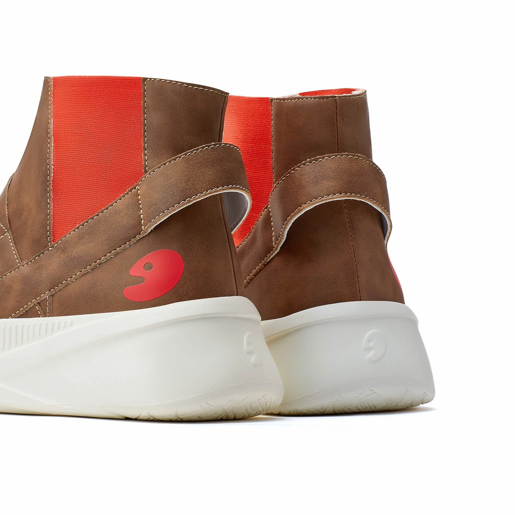 Dark Truffle Victoria III Men High Tops Skate