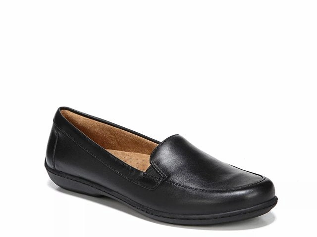 KACY FLAT BLACK Penny Loafers Men With Penny