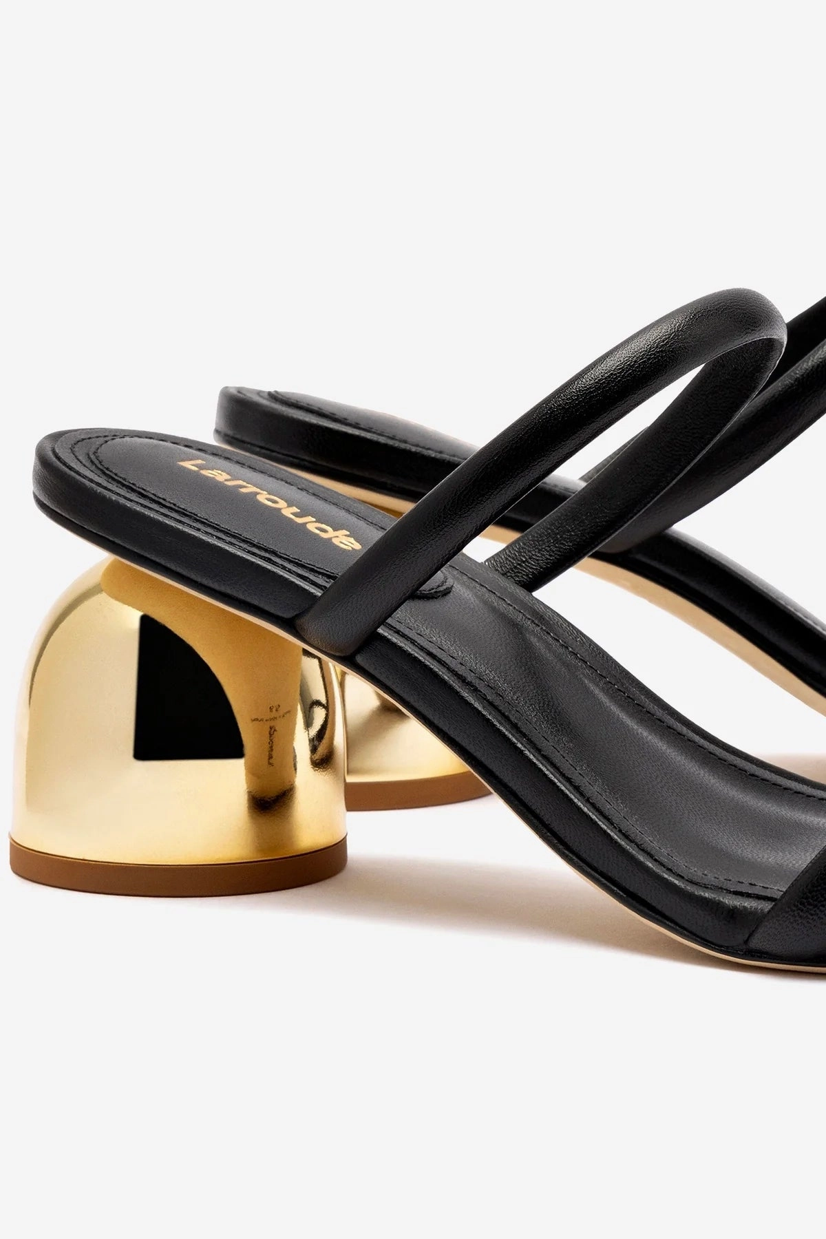 Climbing Shoes. Dew Drop Mule In Black Leather