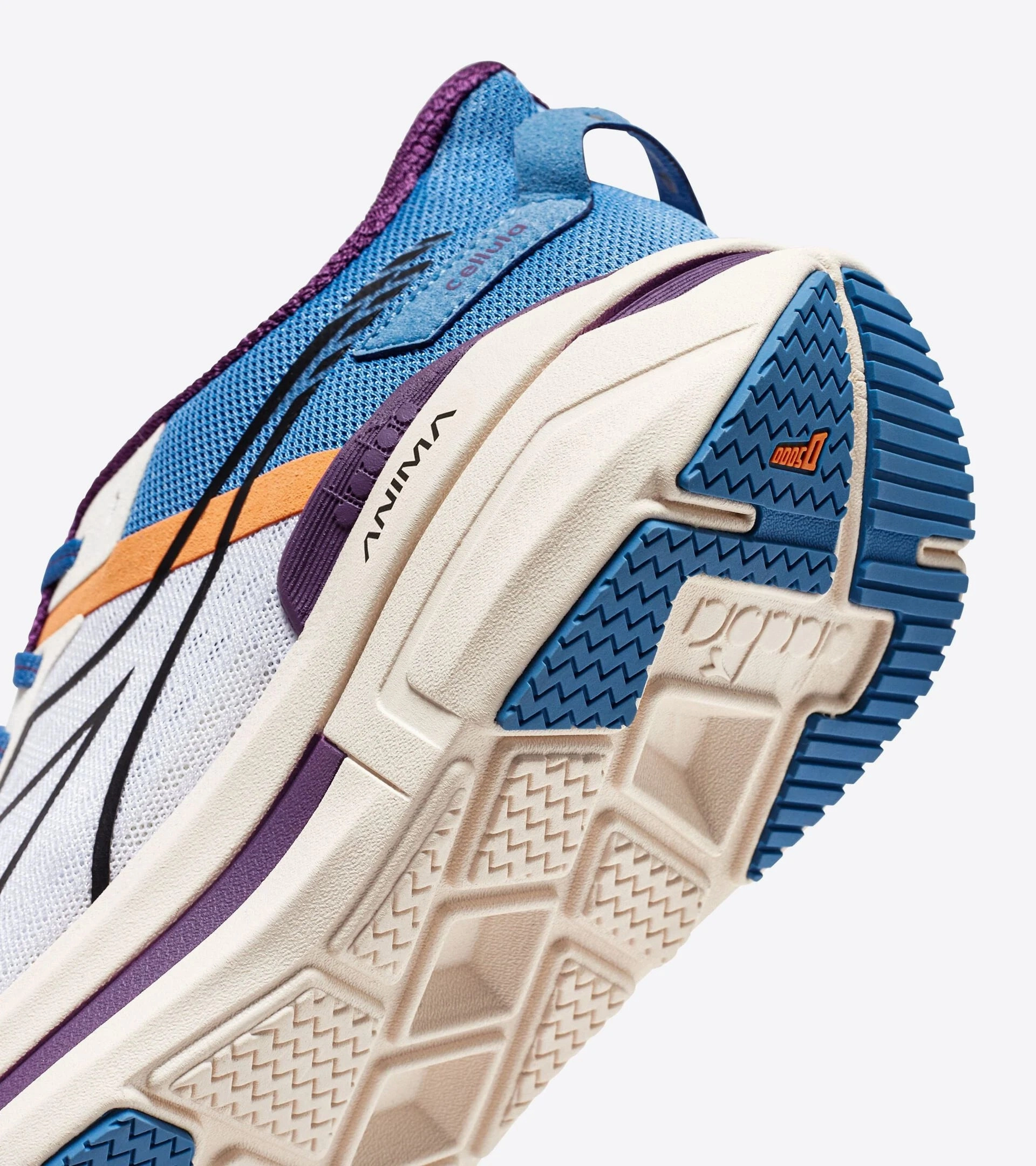 Atlanta Climbing Shoes Diadora Mens Cellula- White/Pacific Coast/Sunset Purple (101.180243-D0877)