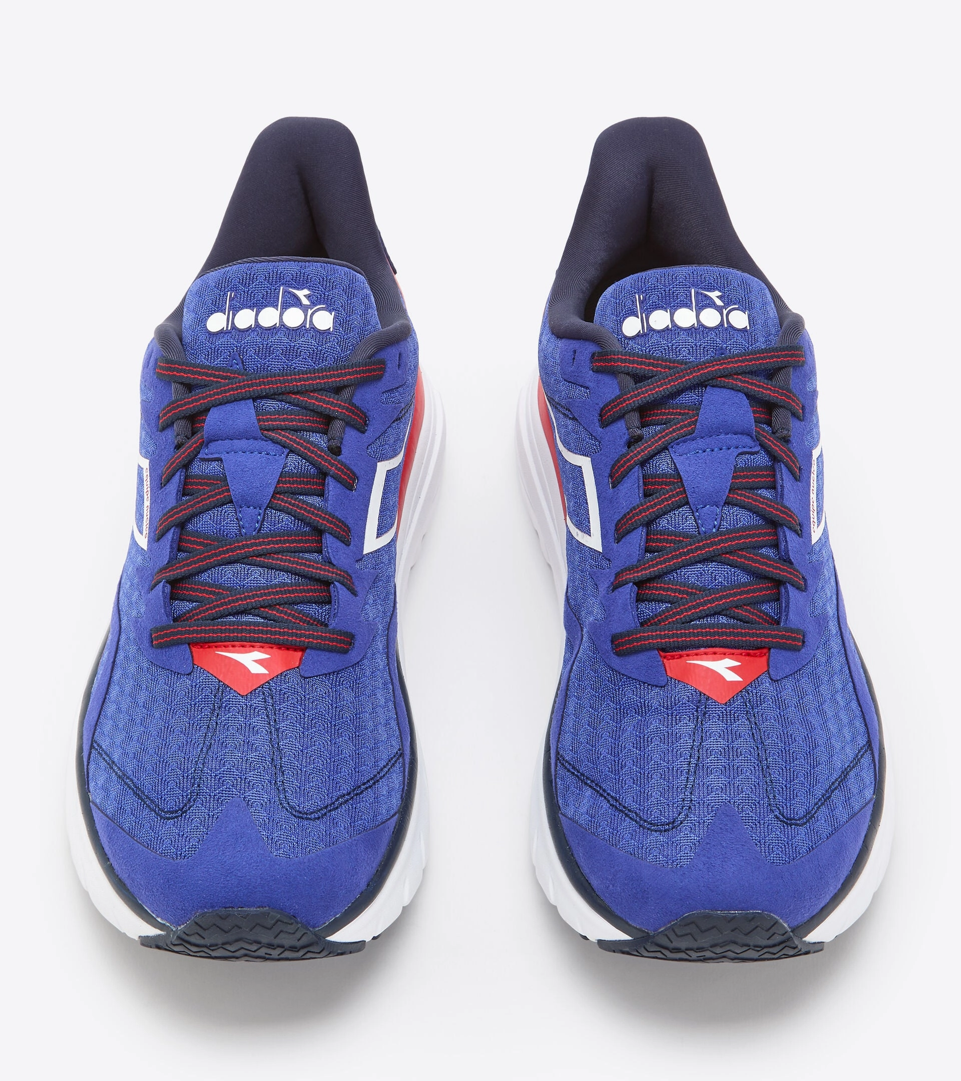 Diadora Mens Equipe Nucleo- Surf The Web/White/Fiery Red (D0271) For High Heels