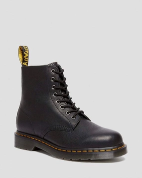Dr. Martens 1460 Ambassador Leather Lace Up Boots Black - Mens Inexpensive Hiking Boots