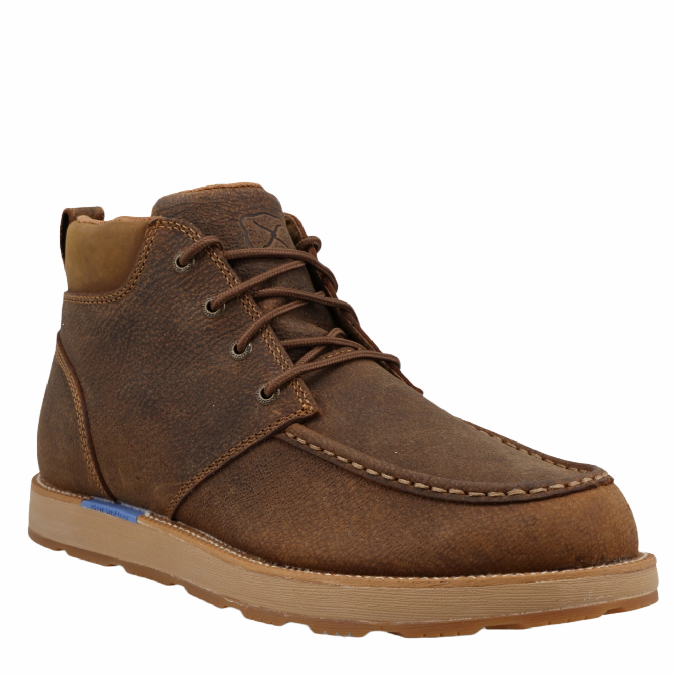 Twisted X Men's 6 Inch Cellstretch Wedge Sole Brunette Boots MCAX002 Orthopedic Shoes Waterproof