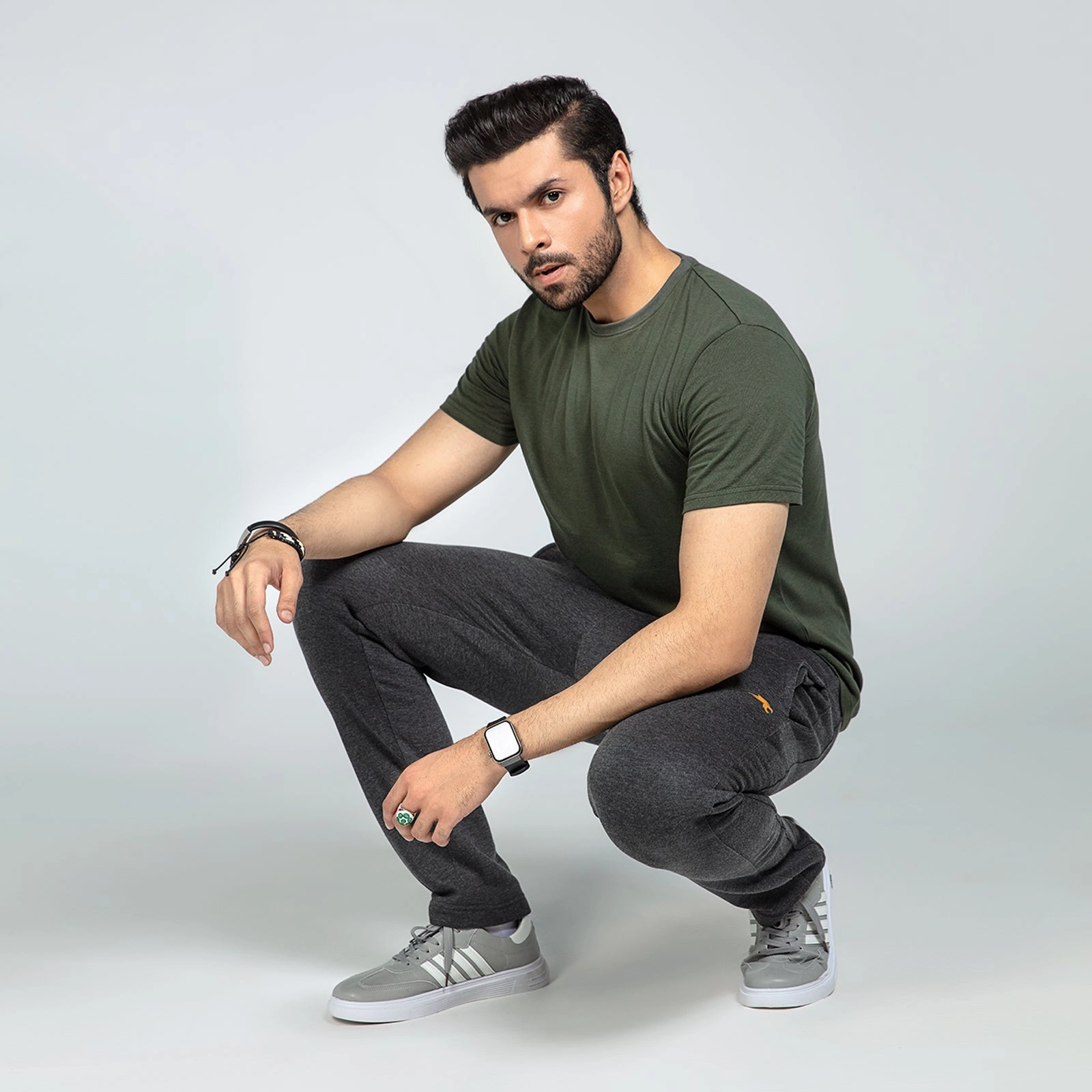 Waterproof Running Sneakers Men's Lace-up Sneakers