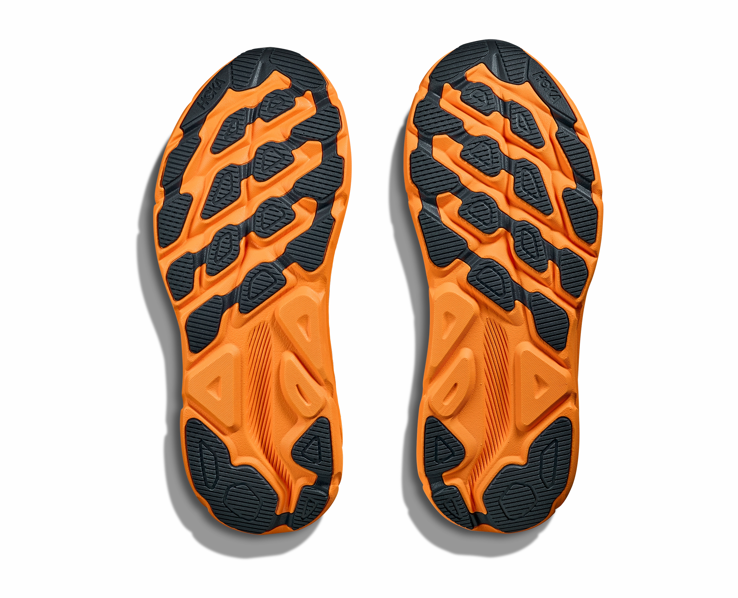 Waterproof Protection For Shoes Men's HOKA Clifton 9 GTX  Running Shoe in Stormy Skies / Orange Zest