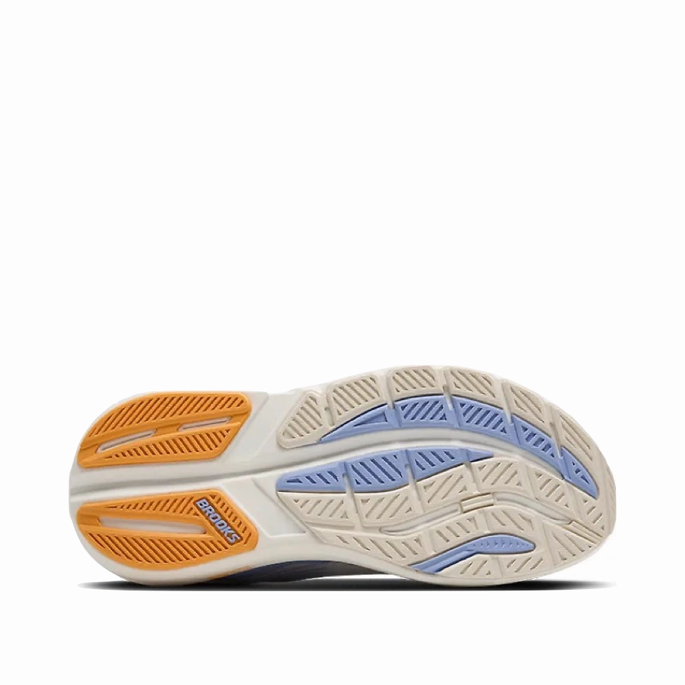 Light Badminton Shoes Brooks Women's Ghost Max 3 Sneaker in Coconut/Blue Heron/Orange