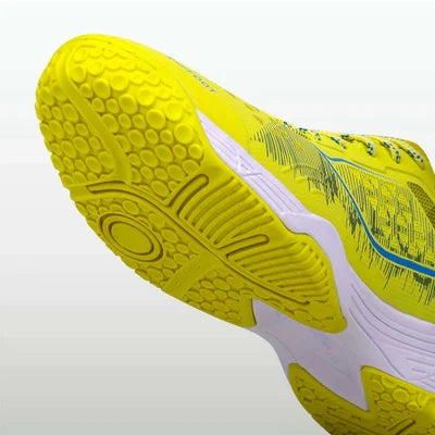 Nivia Hy-Court 3.0 Badminton Non Marking Shoes (Yellow) Badminton Shoes Power Cushion 65