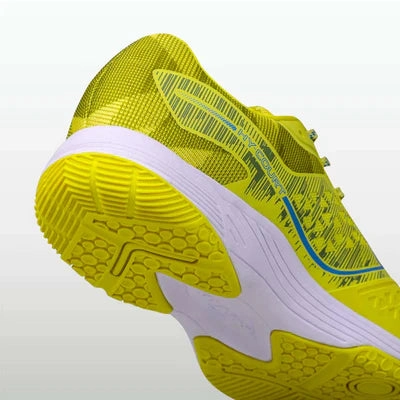 Nivia Hy-Court 3.0 Badminton Non Marking Shoes (Yellow) Badminton No Mark Shoes