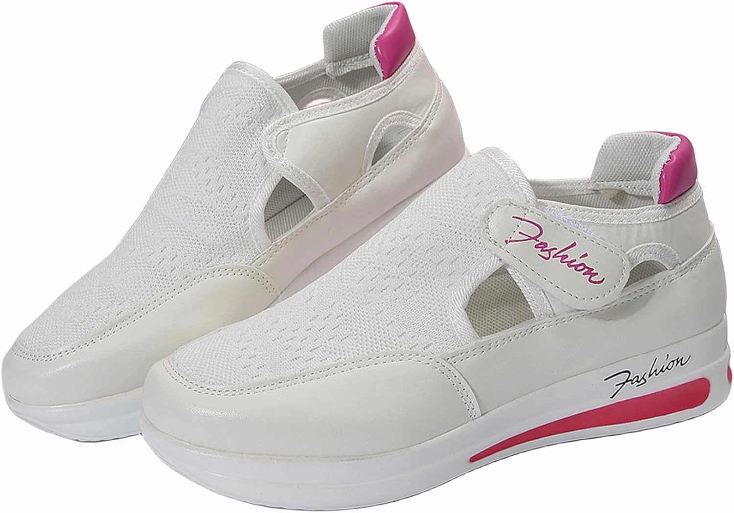 Ladmiple Sneakers For Women Walking Shoes Wide Width Slip on Glitter Shoes Fashion Sparkly Dressy Summer Flats Loafers In Cloud Sneakers