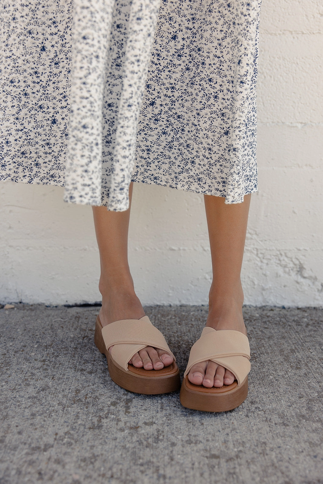 T Strap Sandals Heels Francine Cross Platform Sandal