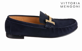 Vm Herrara Navy Loafers Poshmark