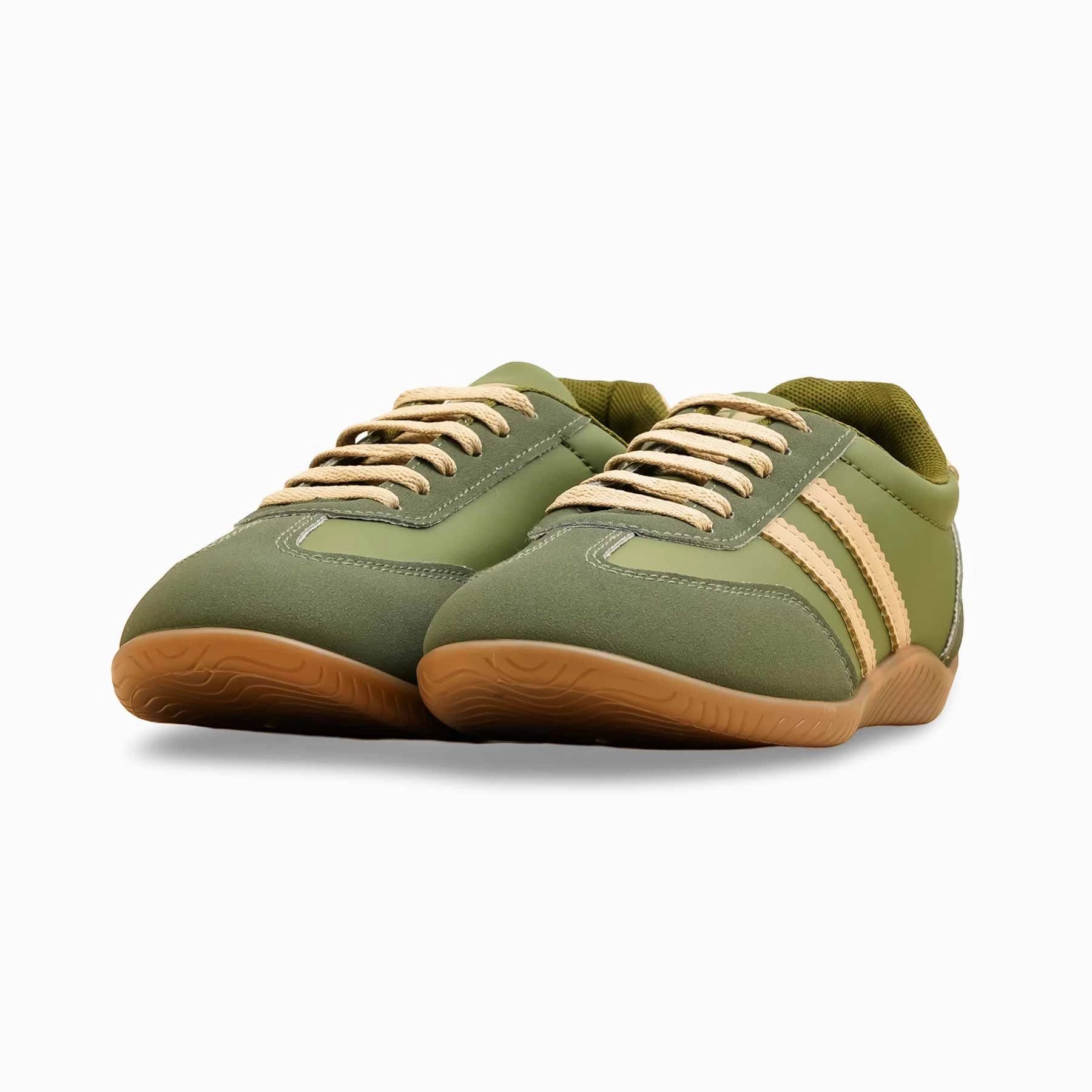 Wedge Ash Sneakers Olive Casual Sneaker For Women AT7456