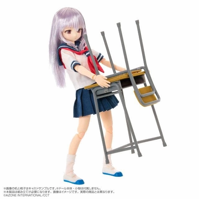 Ralph Lauren Oxford AZONE1/6 children's desk and chair 1 set/momoko 1/6 men's illustrated book AZONE OB22 OB24 ruruko