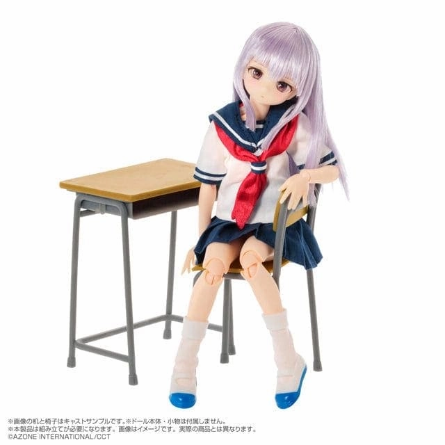AZONE1/6 children's desk and chair 1 set/momoko 1/6 men's illustrated book AZONE OB22 OB24 ruruko Mansur Gavriel Lace Up Oxfords
