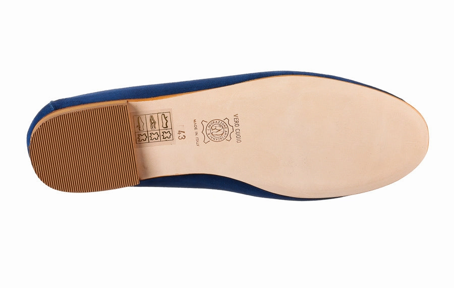 Vm Camille Blue Loafers For Work