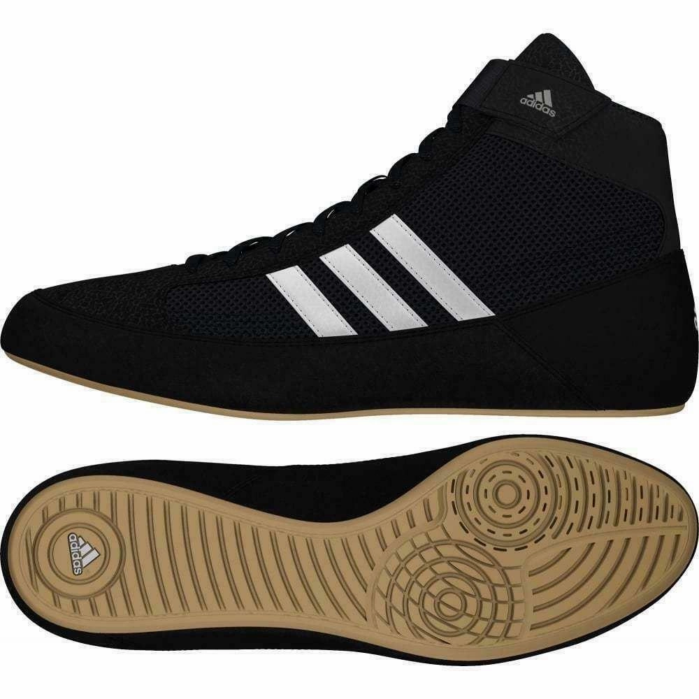 adidas Mens Havoc Wrestling Shoes Black Boxing Boots Boots Made In America