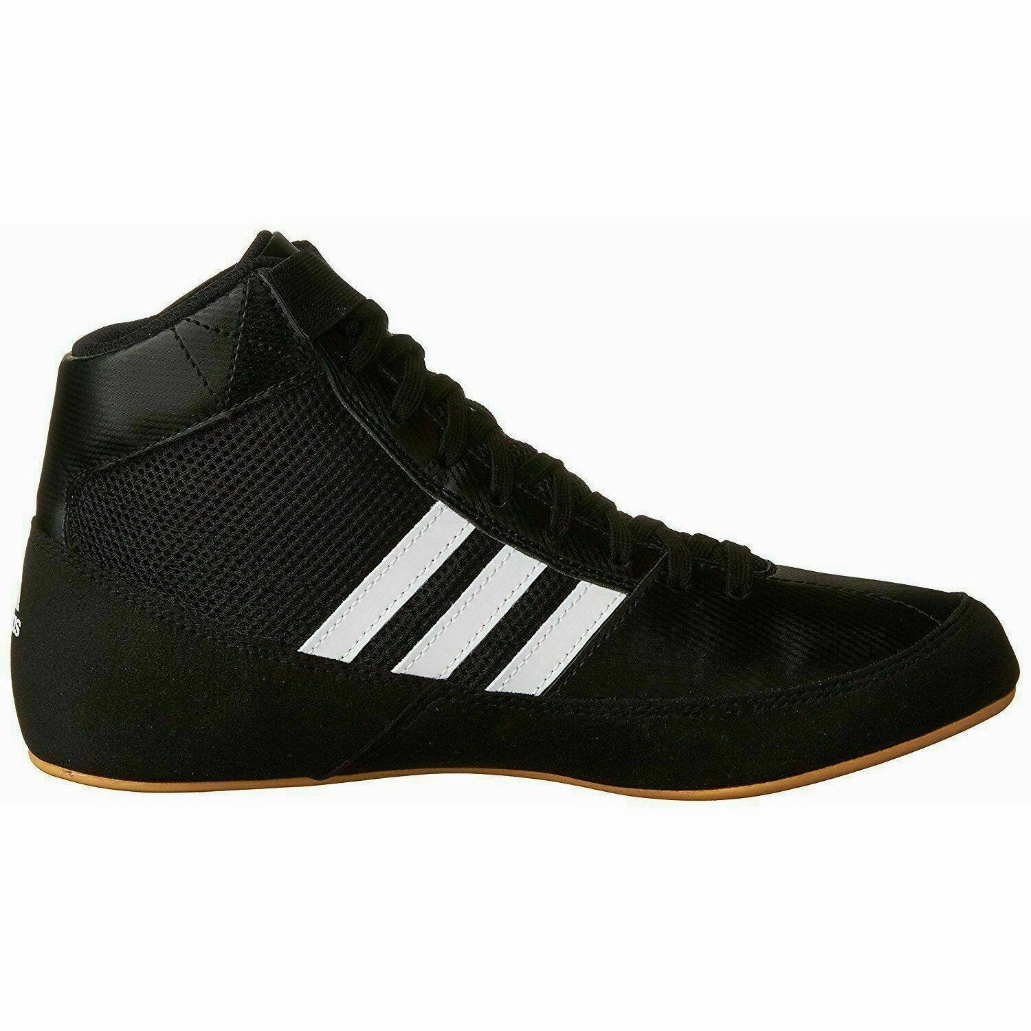 adidas Mens Havoc Wrestling Shoes Black Boxing Boots House Shoe Boots