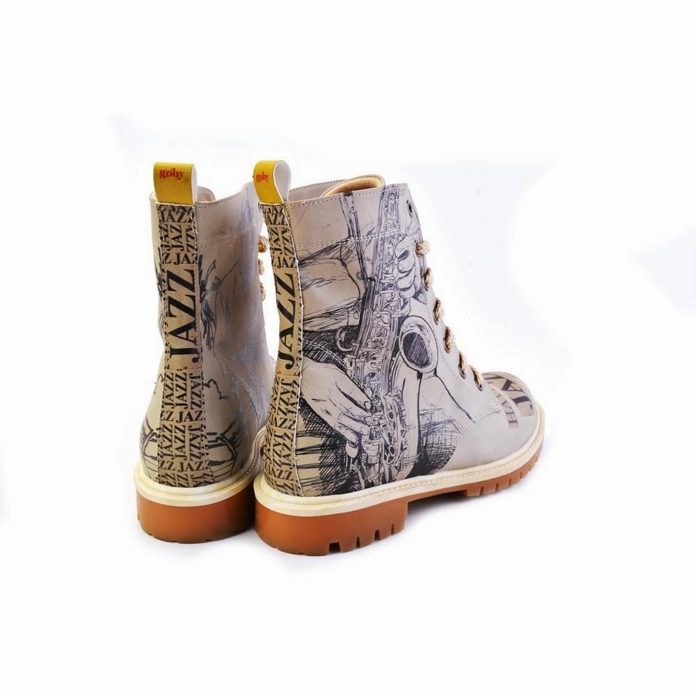 Long Boots TMB1062 Brown Moon Boots