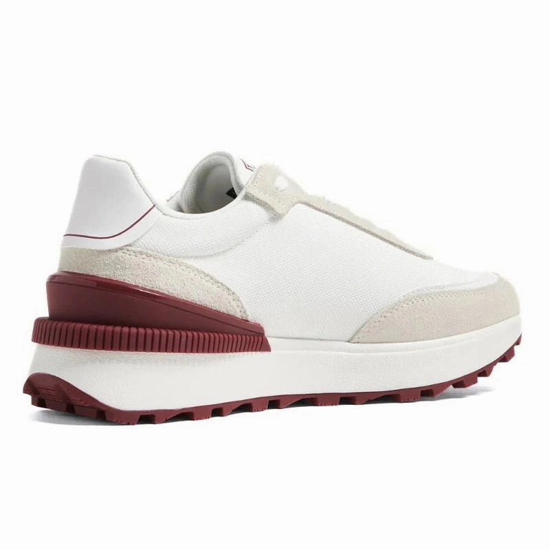 Tommy Hilfiger Jeans TJM Technical Runner Sneakers WHTRED TOM106 Badminton Shoes For Men Size 13