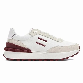 Tommy Hilfiger Jeans TJM Technical Runner Sneakers WHTRED TOM106 Badminton Shoes Material