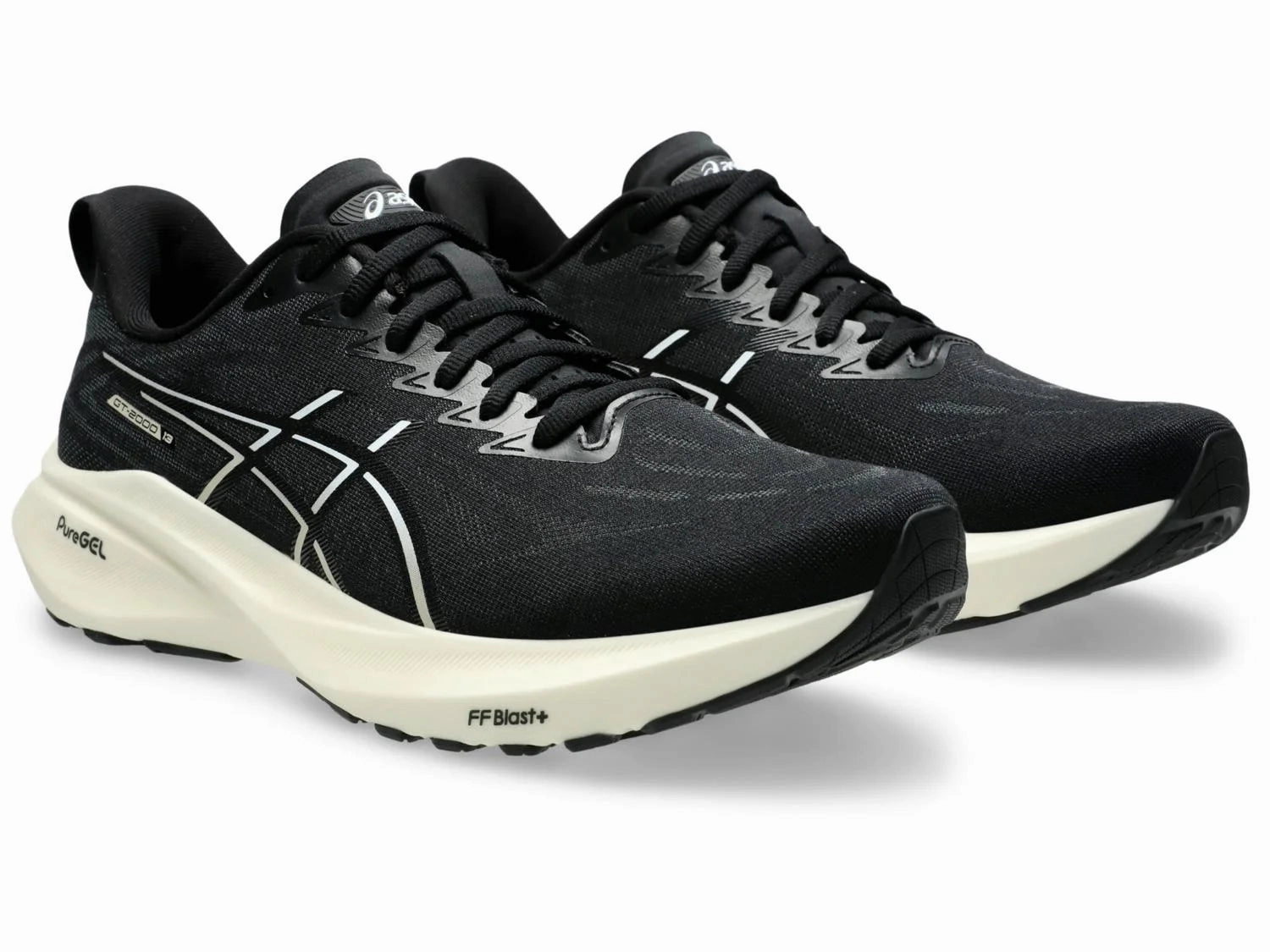 Asics Vs Nike Shoes Asics Mens GT-2000 13 Extra Wide- Black/White (1011B863-003)