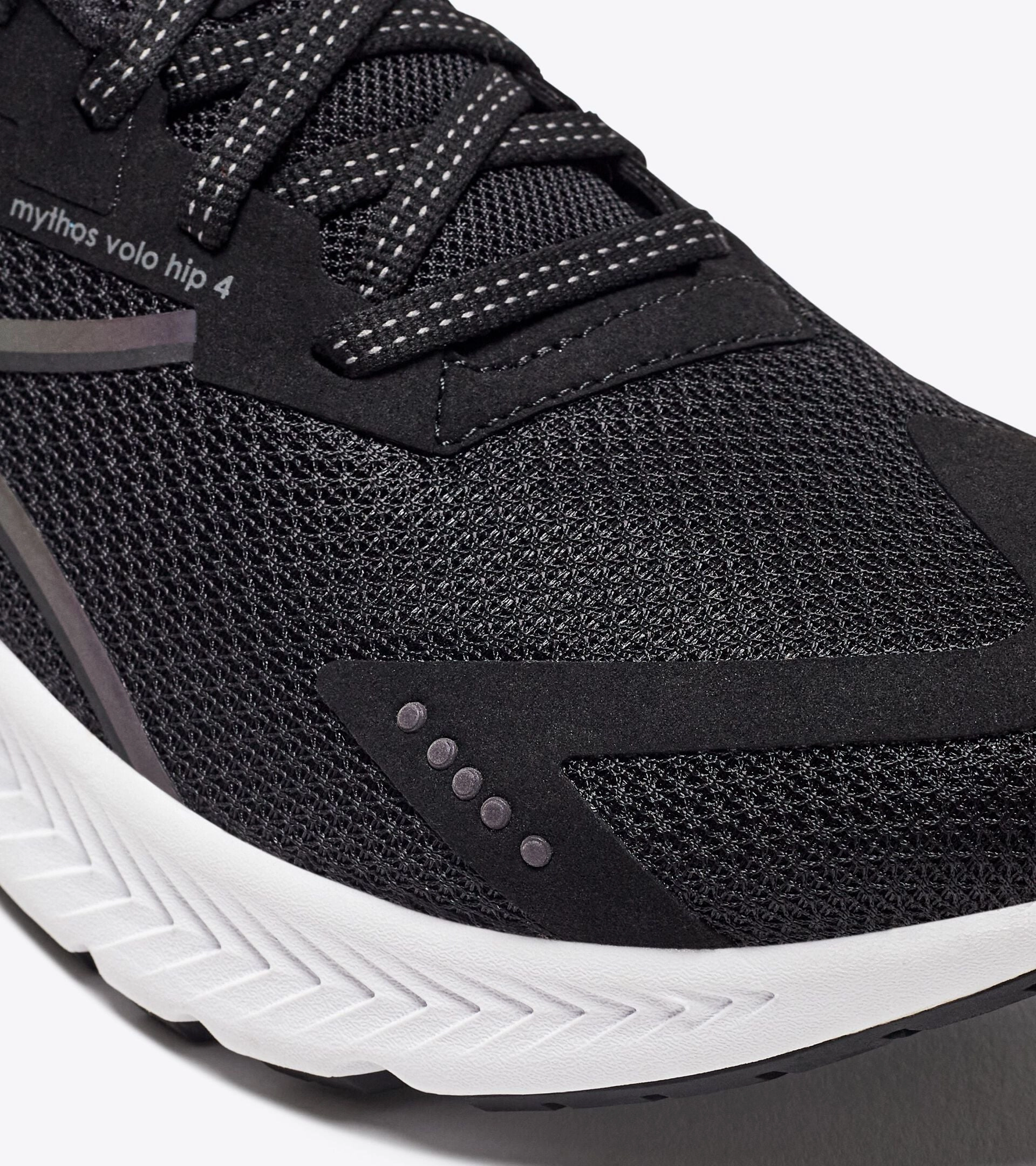 High Heels Pornstar Diadora Men's Mythos Blushield Volo HIP 4- Black/White (101.180252 - C7406)