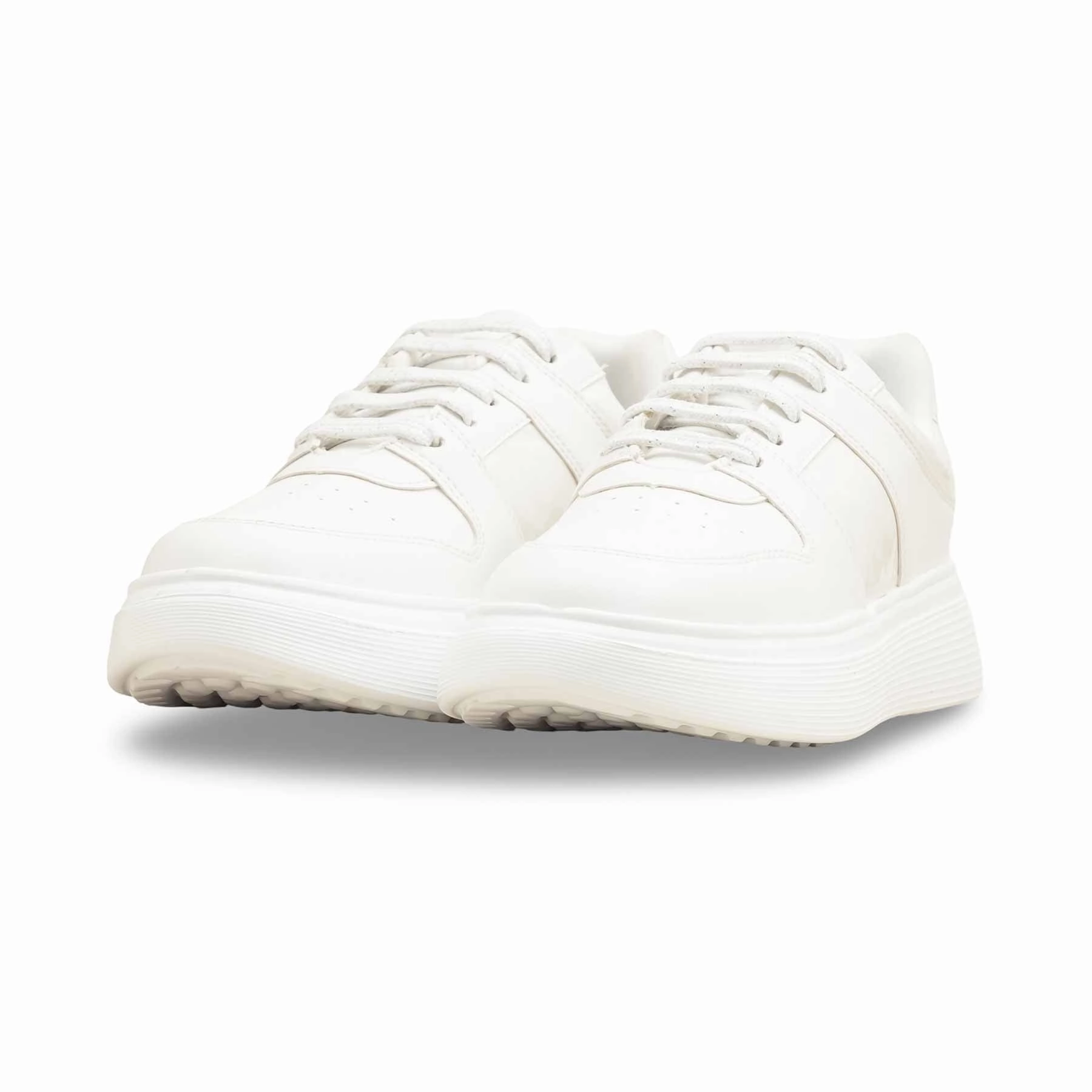 White Casual Sneaker For Women AT7498
