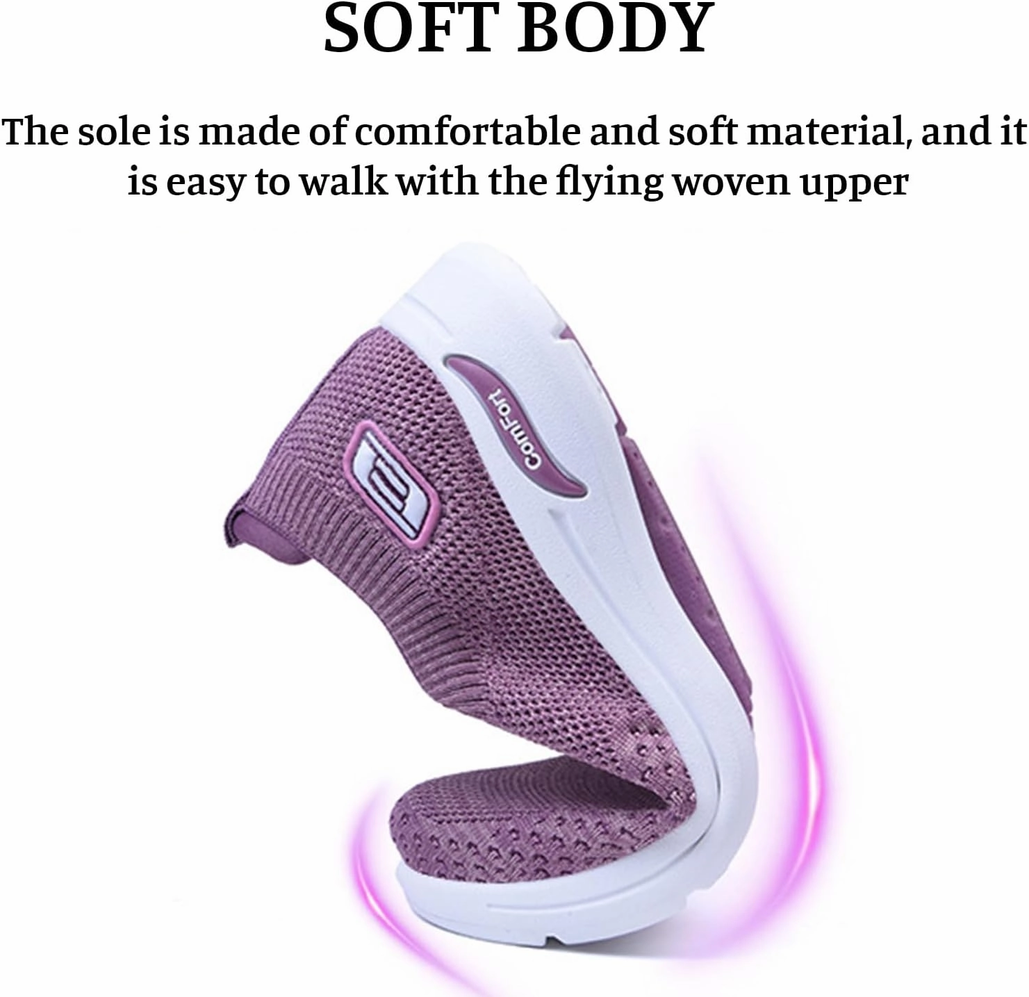 Orthopedic Shoes for Women Breathable Slip on Diabetic Shoes Comfort Wear Plantar Fasciitis Shoe, Wide Width Soft Sole Arch Support Walking Sneakers Casual Mesh Comfortable Tennis Sneakers Trendy Sneakers 2024