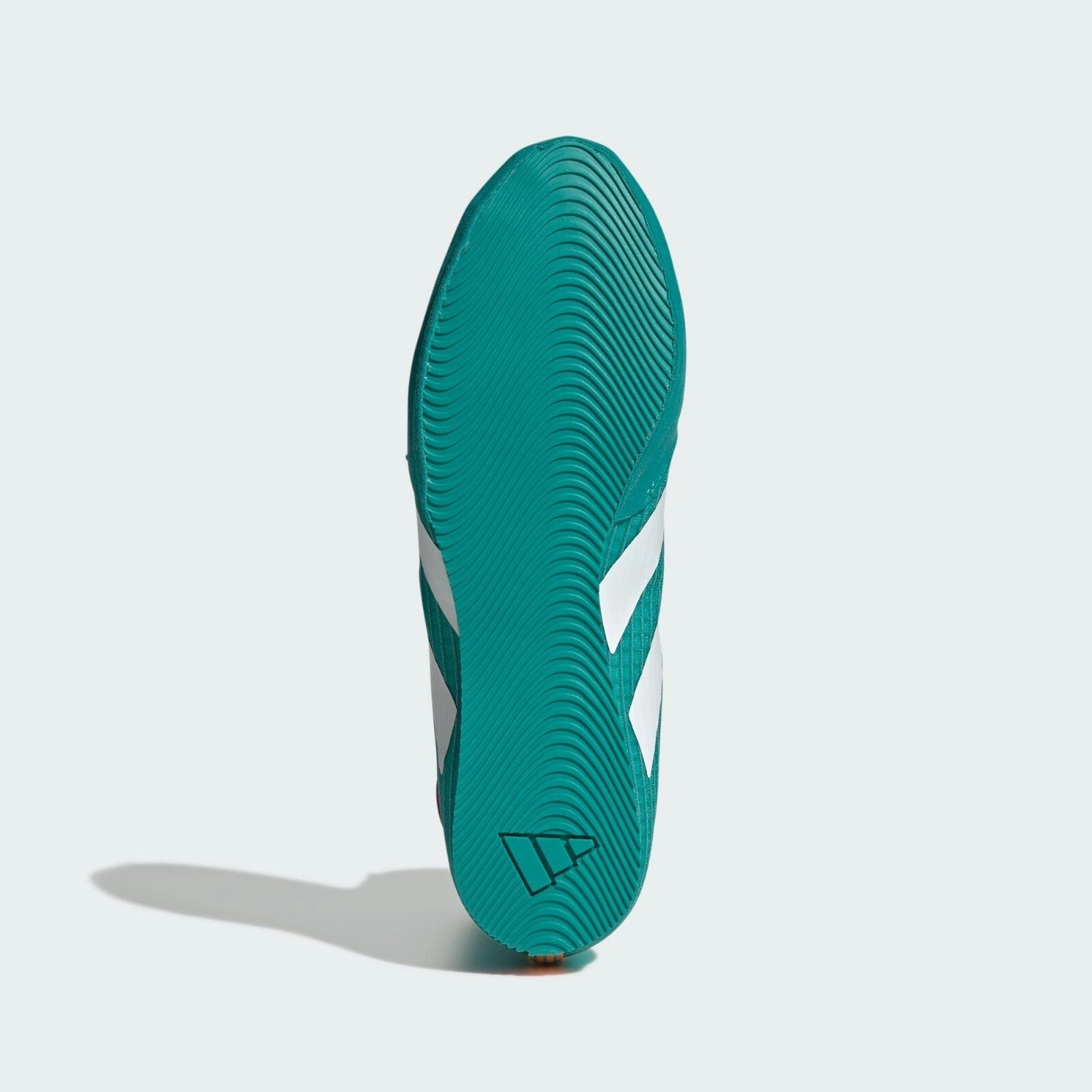 adidas Box Hog 4 Boxing Boots Mens Green Leather Zip Boots