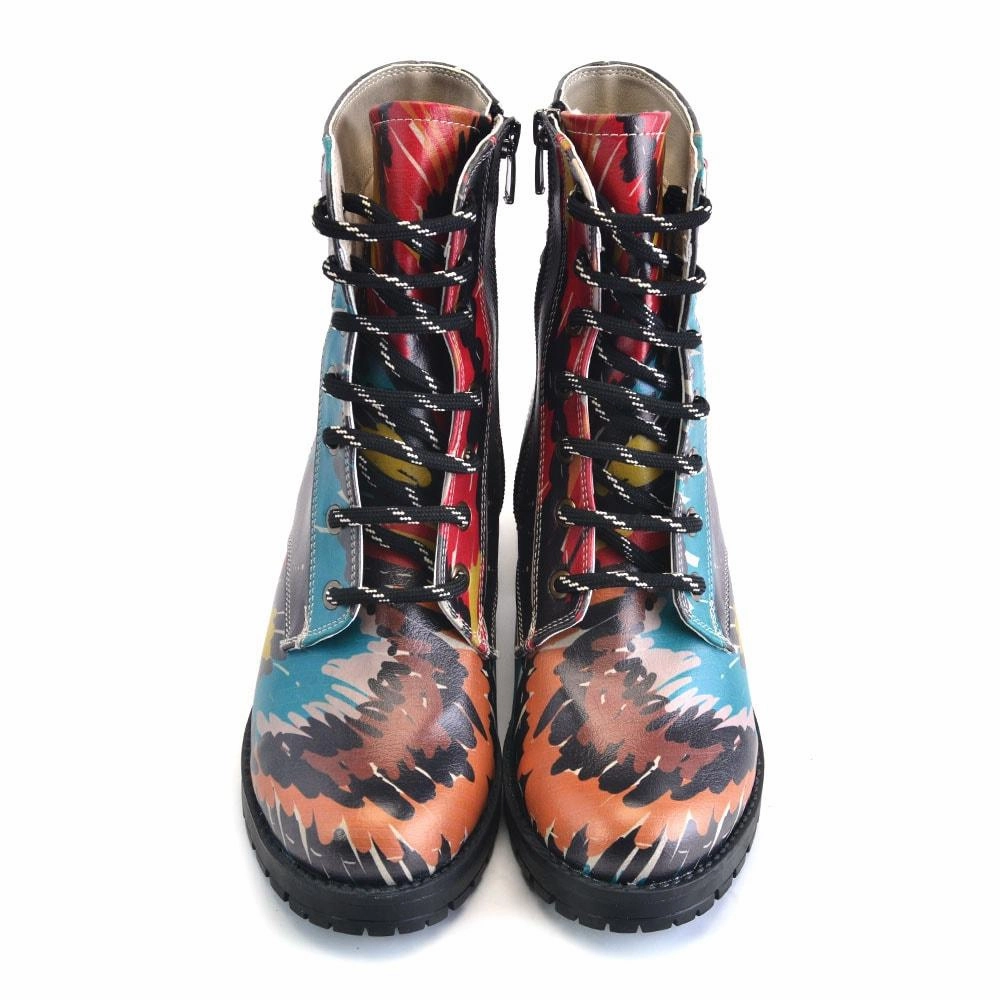 Platform Cowgirl Boots Short Boots DRY106