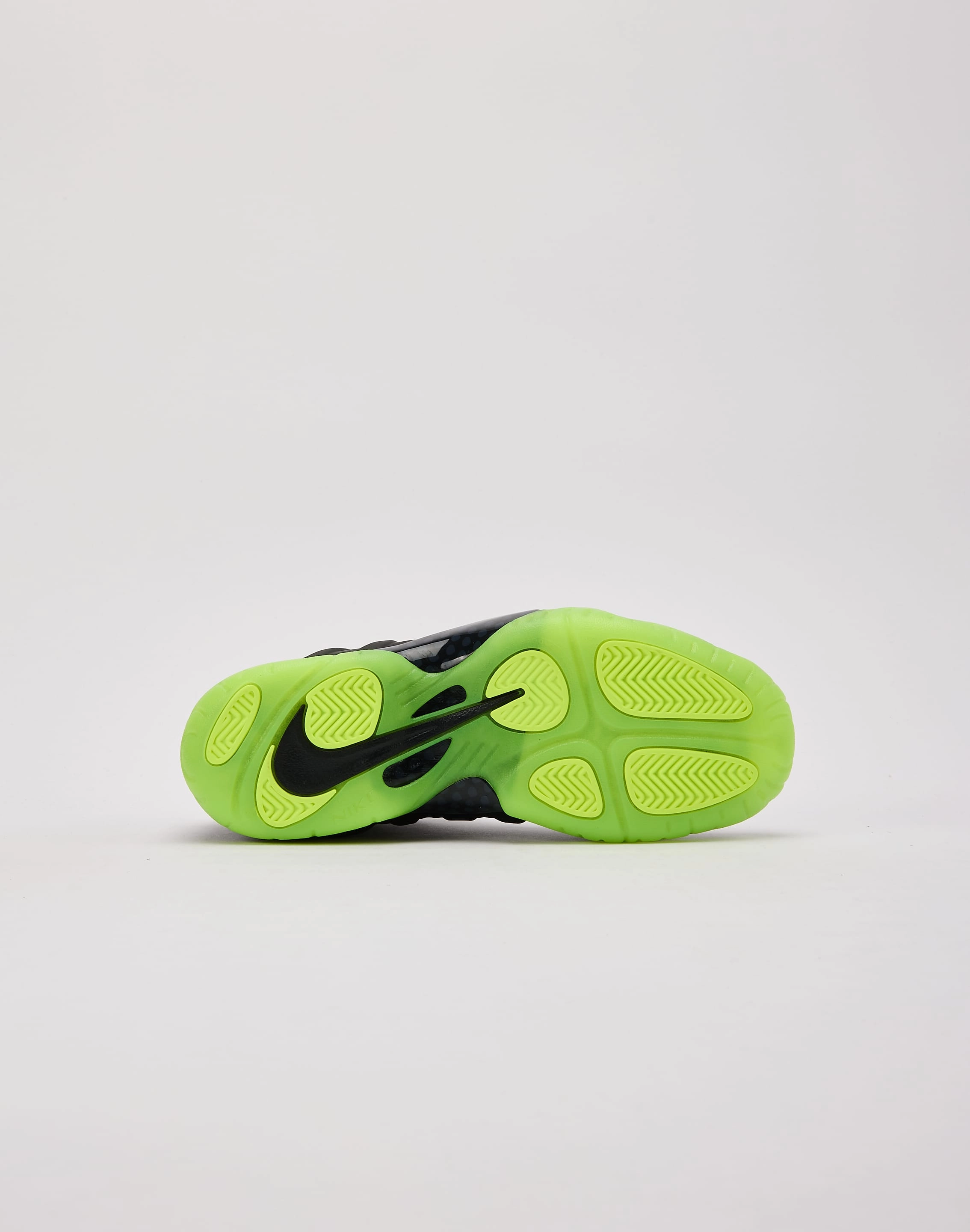 Nike Little Posite One 'Black Volt' Grade-School Shoes Oxford Style