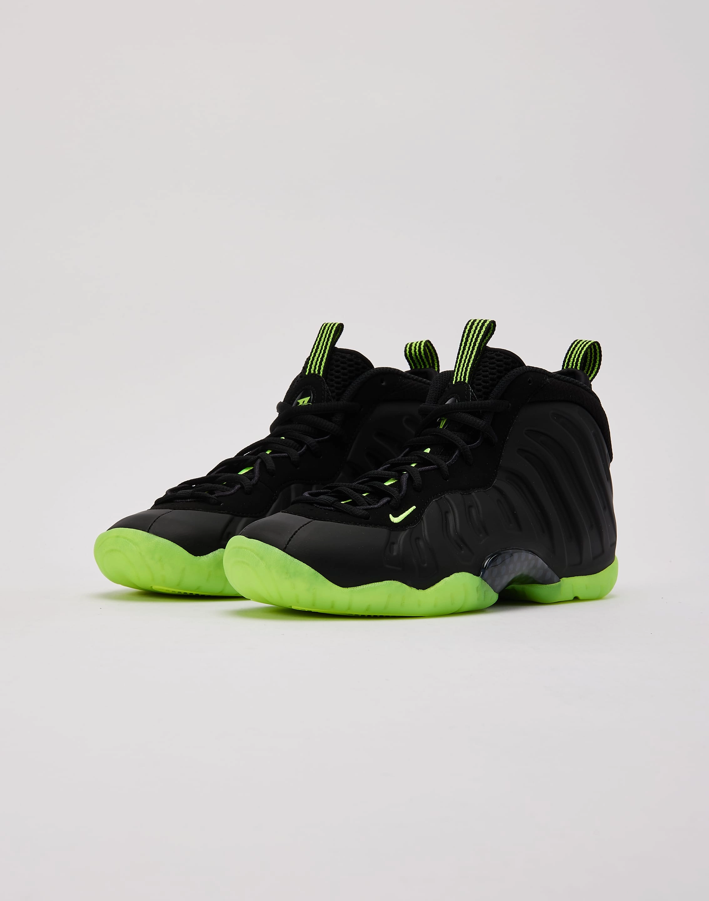 Define Oxford Shoe Nike Little Posite One 'Black Volt' Grade-School